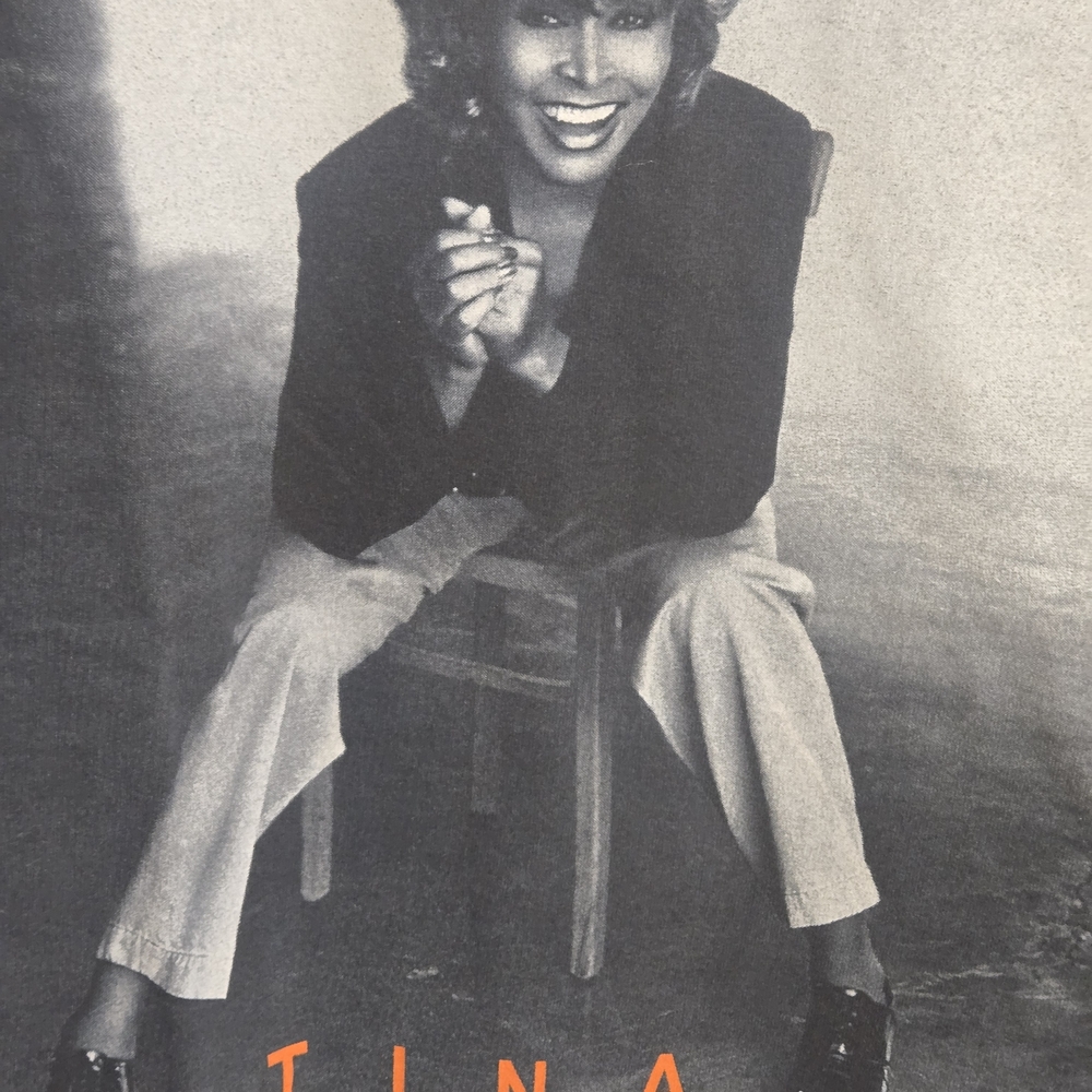 Vintage Tina Turner Concert T-shirt